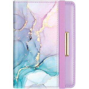 Passport Holder Cover Travel RFID Blocking Passport Cover Rose Gold Cute